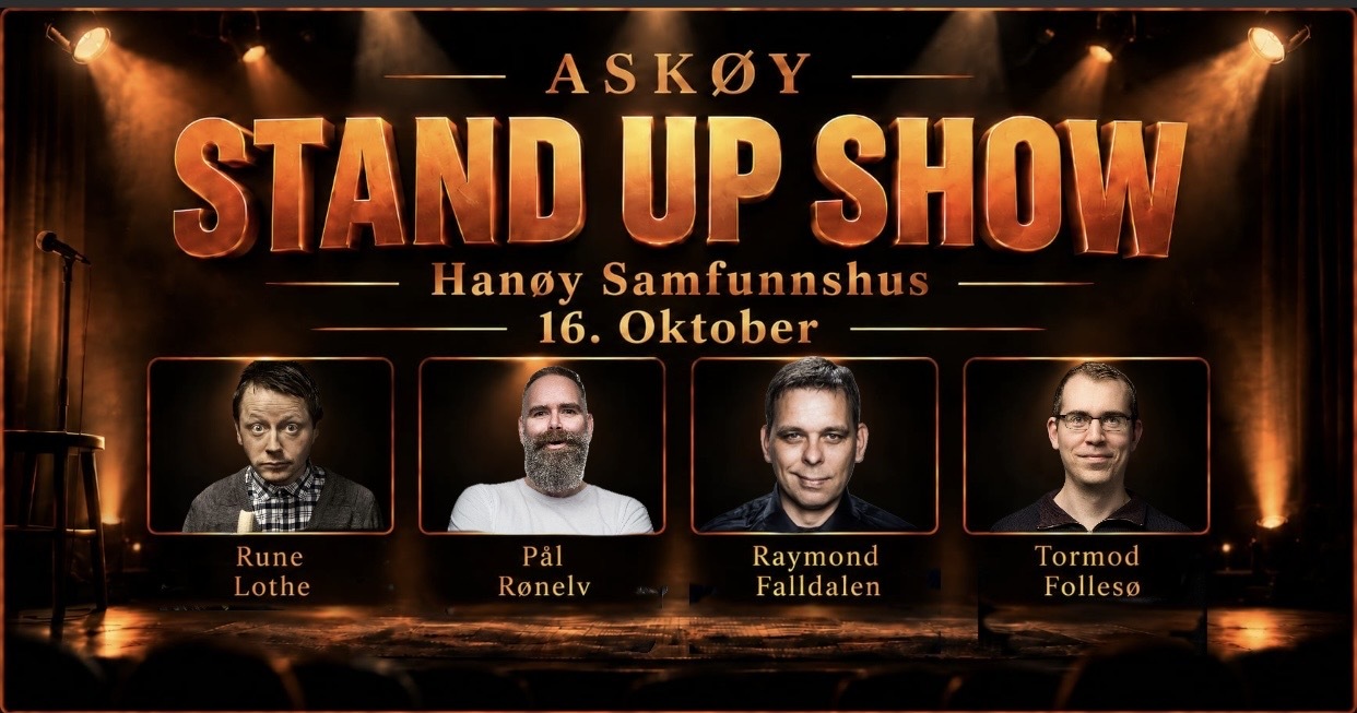 Event image Stand Up Show - Hanøy Samfunnshus