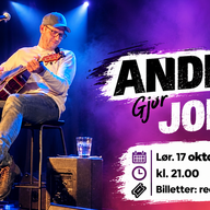 Event image Anders gjør JOKKE - konsert/ Redninga Scene