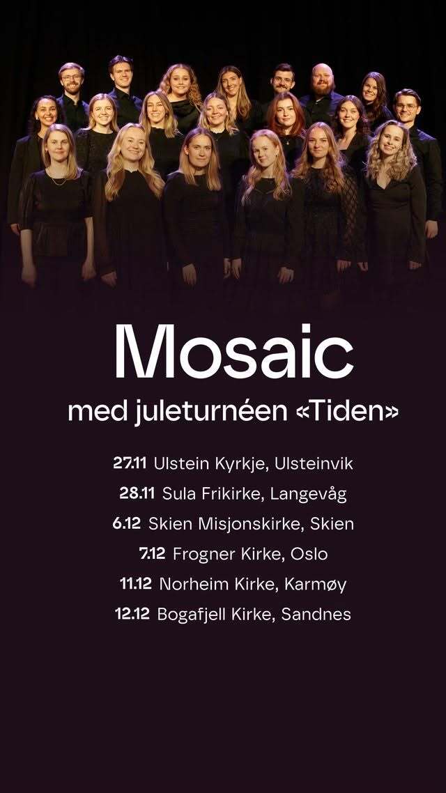 Event image 'Tiden' - Mosaic julekonsert