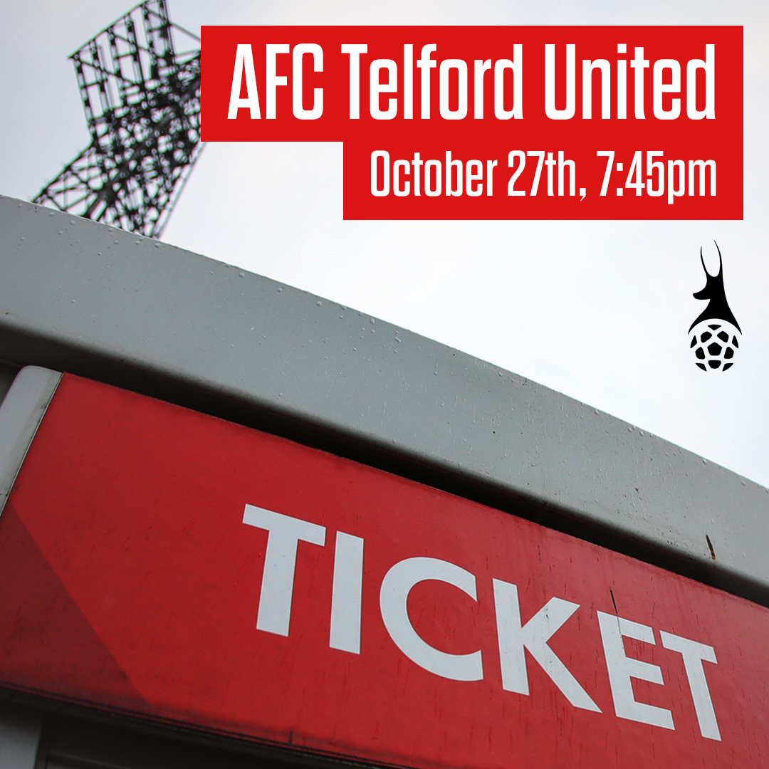 Event image Hereford FC v AFC Telford (Home Supporters)