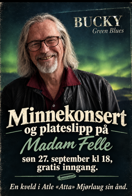 Event image Minnekonsert Atle "Atta" Mjørlaug - Gratiskonsert