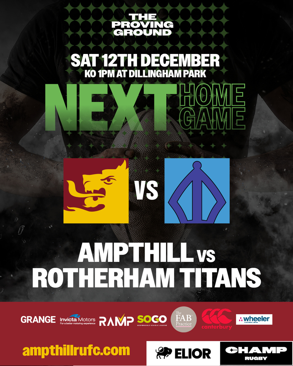 Event image Ampthill RUFC v Rotherham Titans