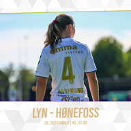 Event image Toppserien: Lyn - Hønefoss