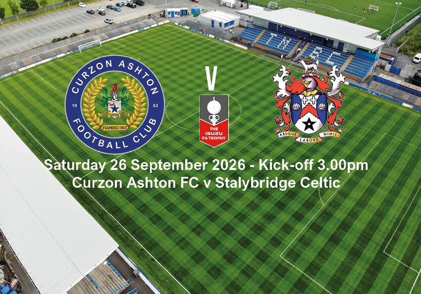 Event image FAT Curzon Ashton FC v Stalybridge Celtic