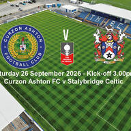 Event image FAT Curzon Ashton FC v Stalybridge Celtic