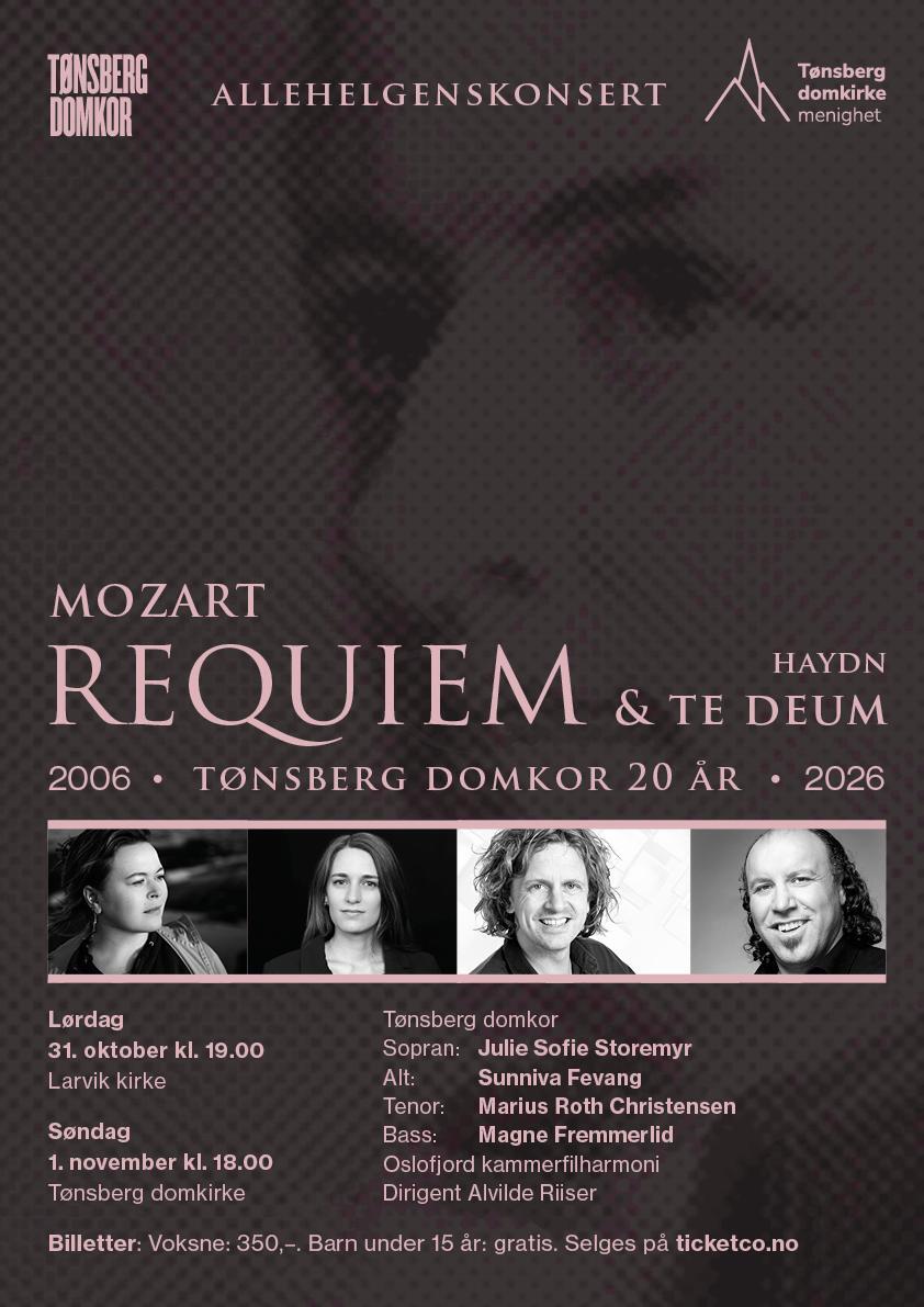 Event image Mozarts Requiem i Larvik kirke