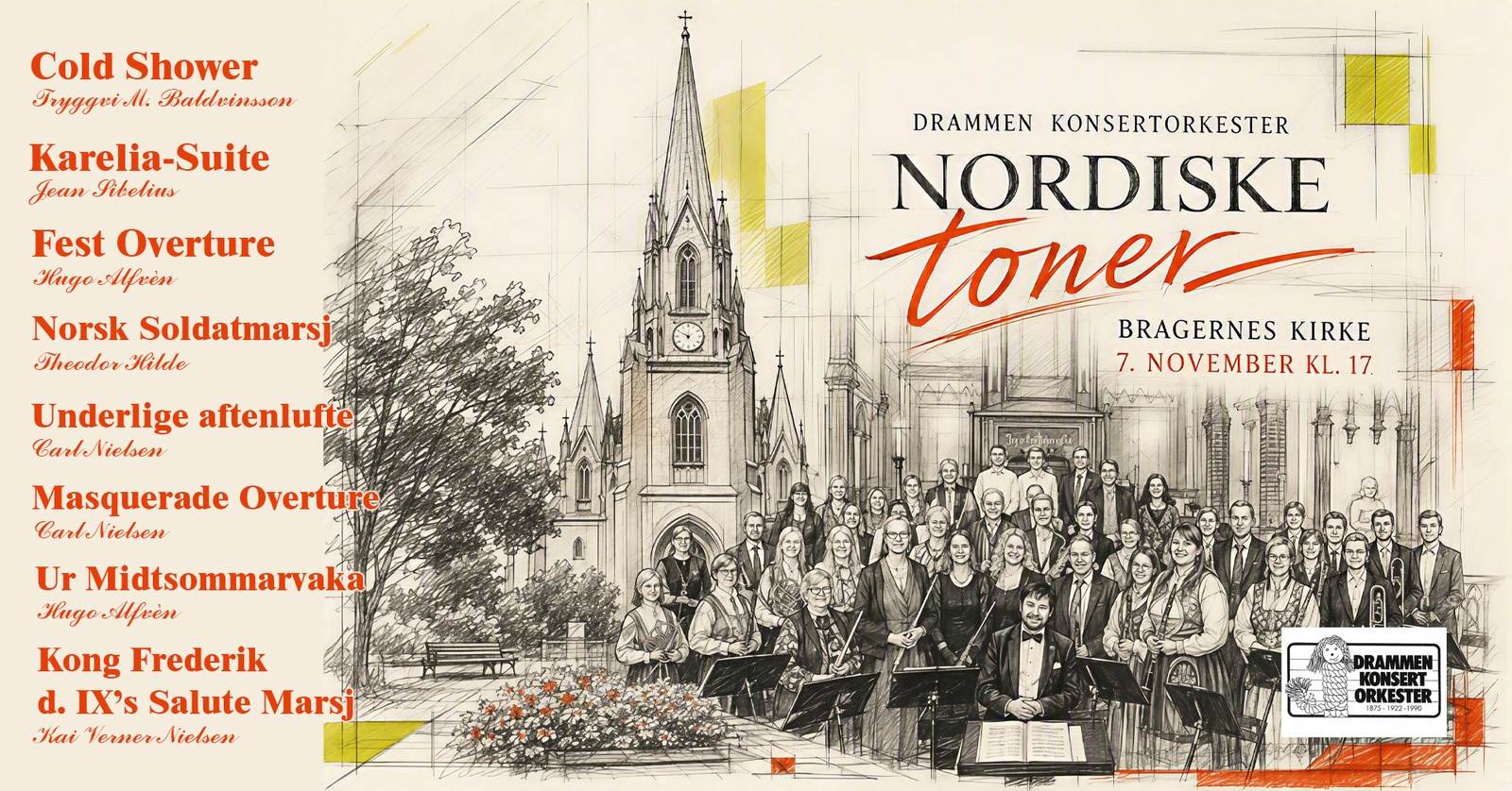 Event image Høstkonsert - Nordiske toner
