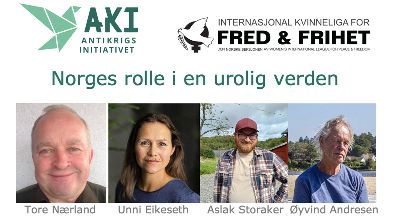 Event image Norges rolle i en urolig verden