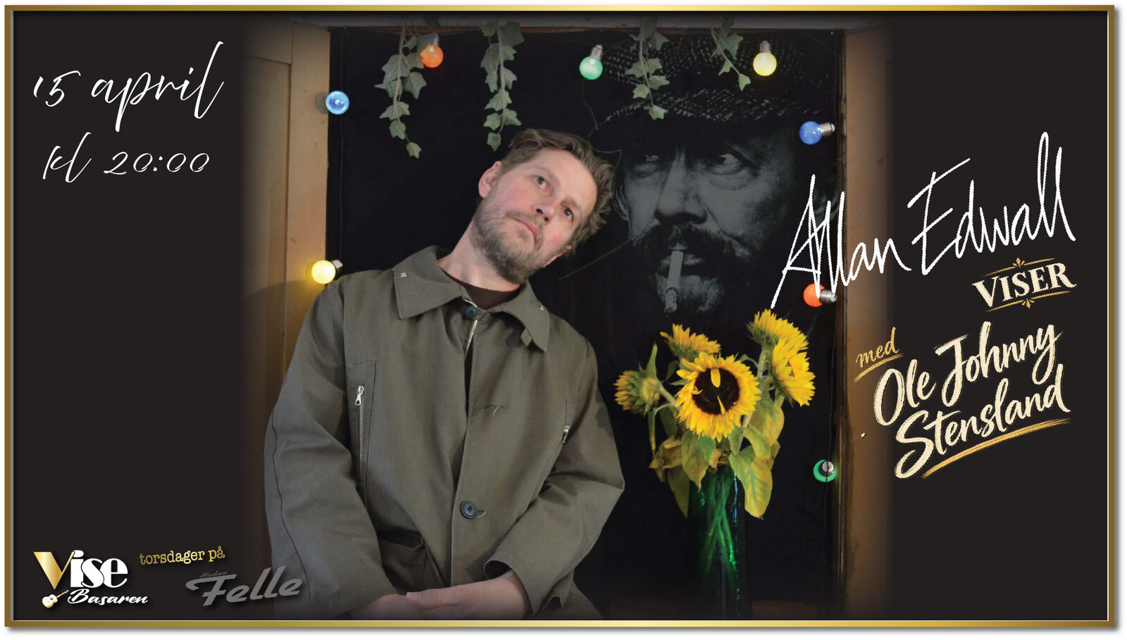 Bilde for arrangement OLE JOHNNY STENSLAND SYNGER ALLAN EDWALL