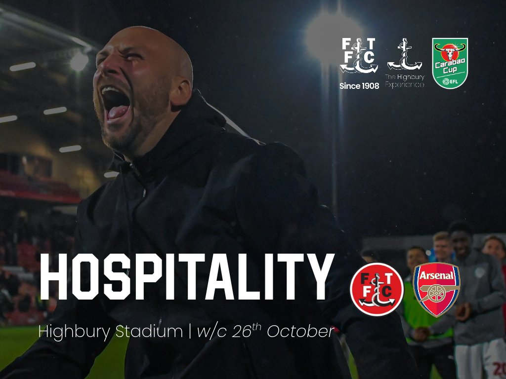 Event image Fleetwood Town v Arsenal [Enquiries Only]