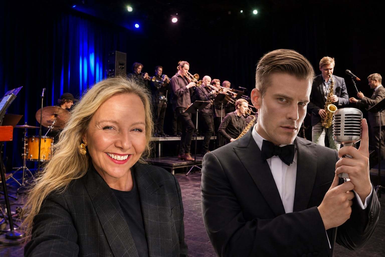 Event image Linn Skåber og Carl-Henrik Nilsen med Prime Time Orchestra på Lancelot - Asker Jazzklubb