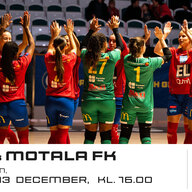 Event image BAIK Futsal - Motala FK i Svenska Futsalligan Dam