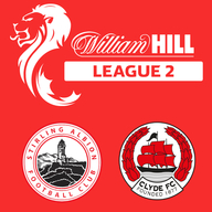 Event image Stirling Albion v Clyde | 19 September 2026 | William Hill League 2 | Clyde TV Live Stream