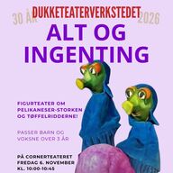 Event image Figurteater: Alt og ingenting