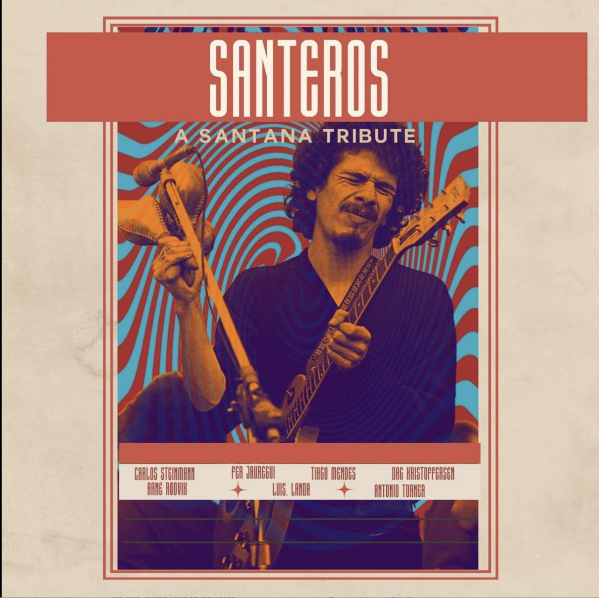 Event image SANTEROS - A Santana Tribute // Cafe Magenta // 27. november