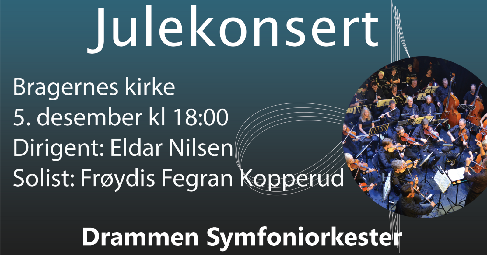 Event image Julekonsert med Drammen Symfoniorkester