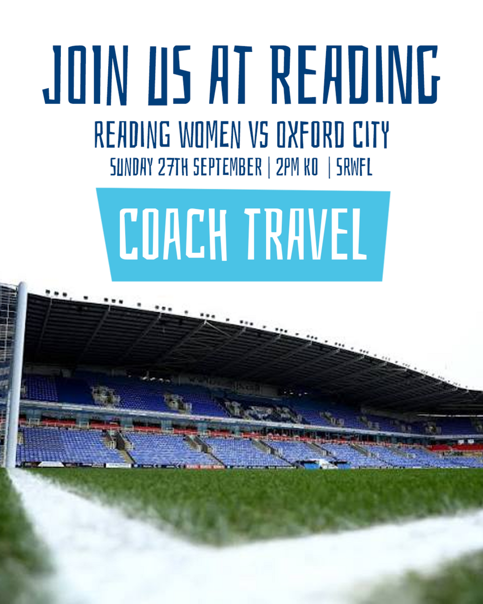 Event image Away Coach Travel | Reading Women (A)