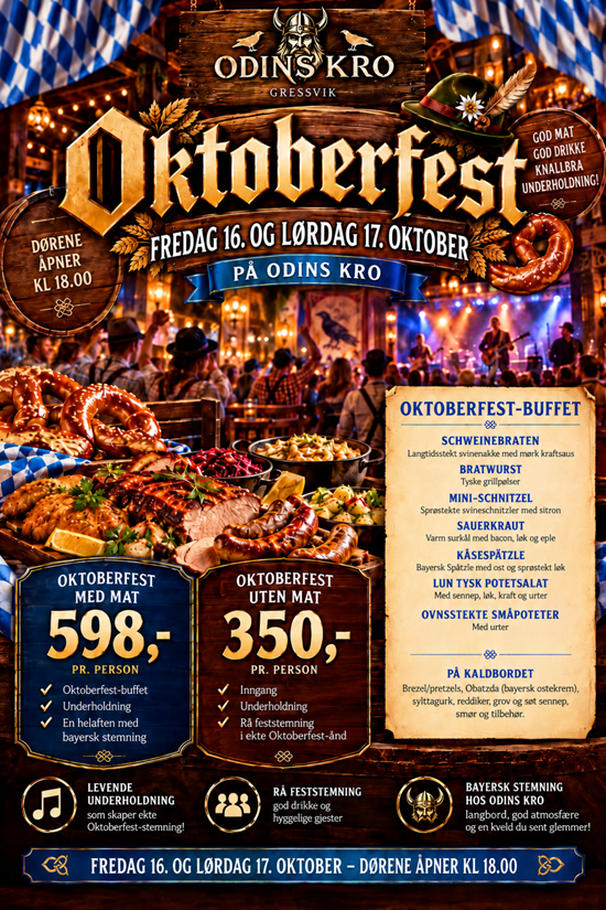 Oktoberfest 16. og 17.Oktober
