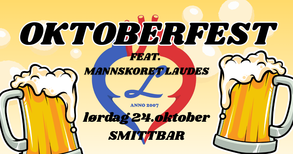 Event image Oktoberfest m/ Mannskoret Laudes