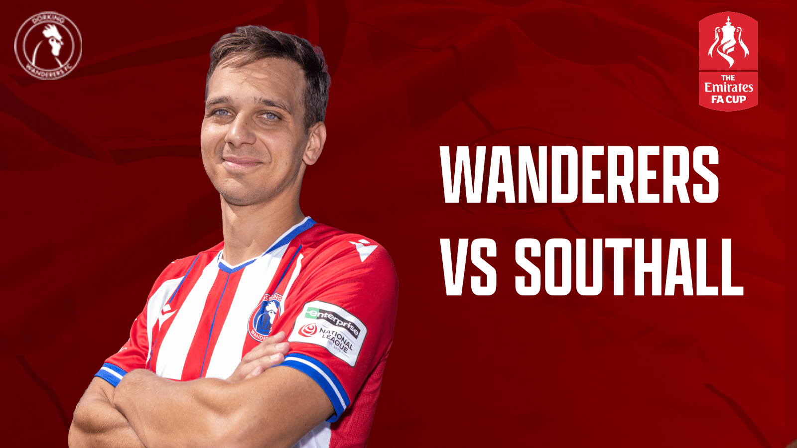 Event image Dorking Wanderers VS Southall - FA Cup Replay