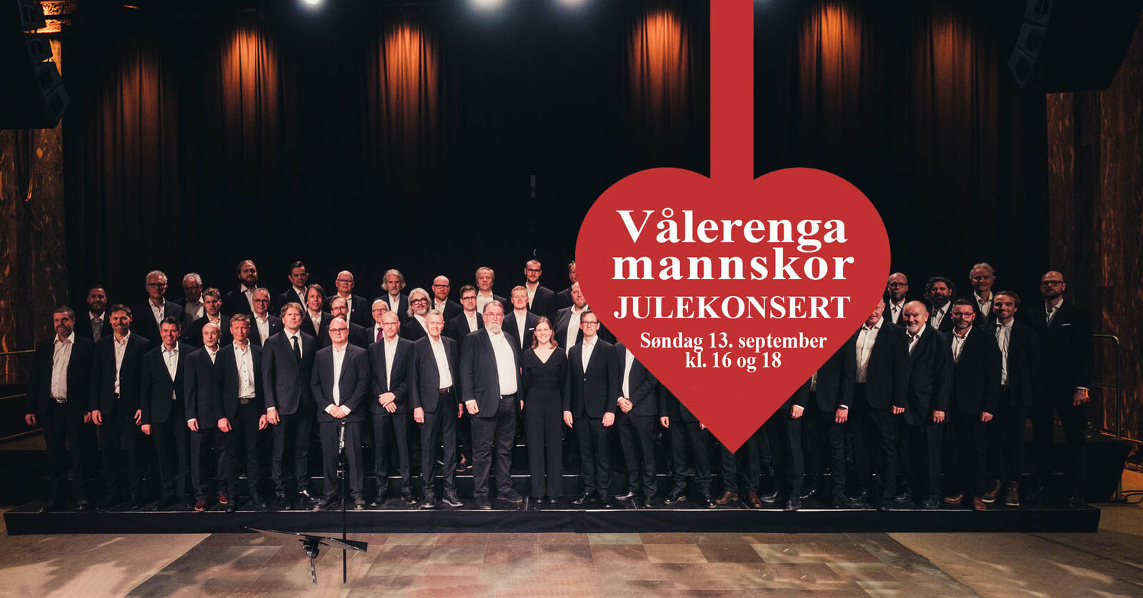 Event image Vålerenga mannskor julekonsert kl.18