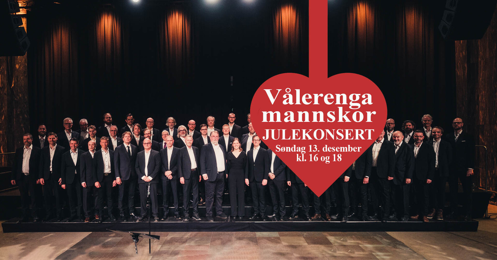 Event image Vålerenga mannskor julekonsert kl.18
