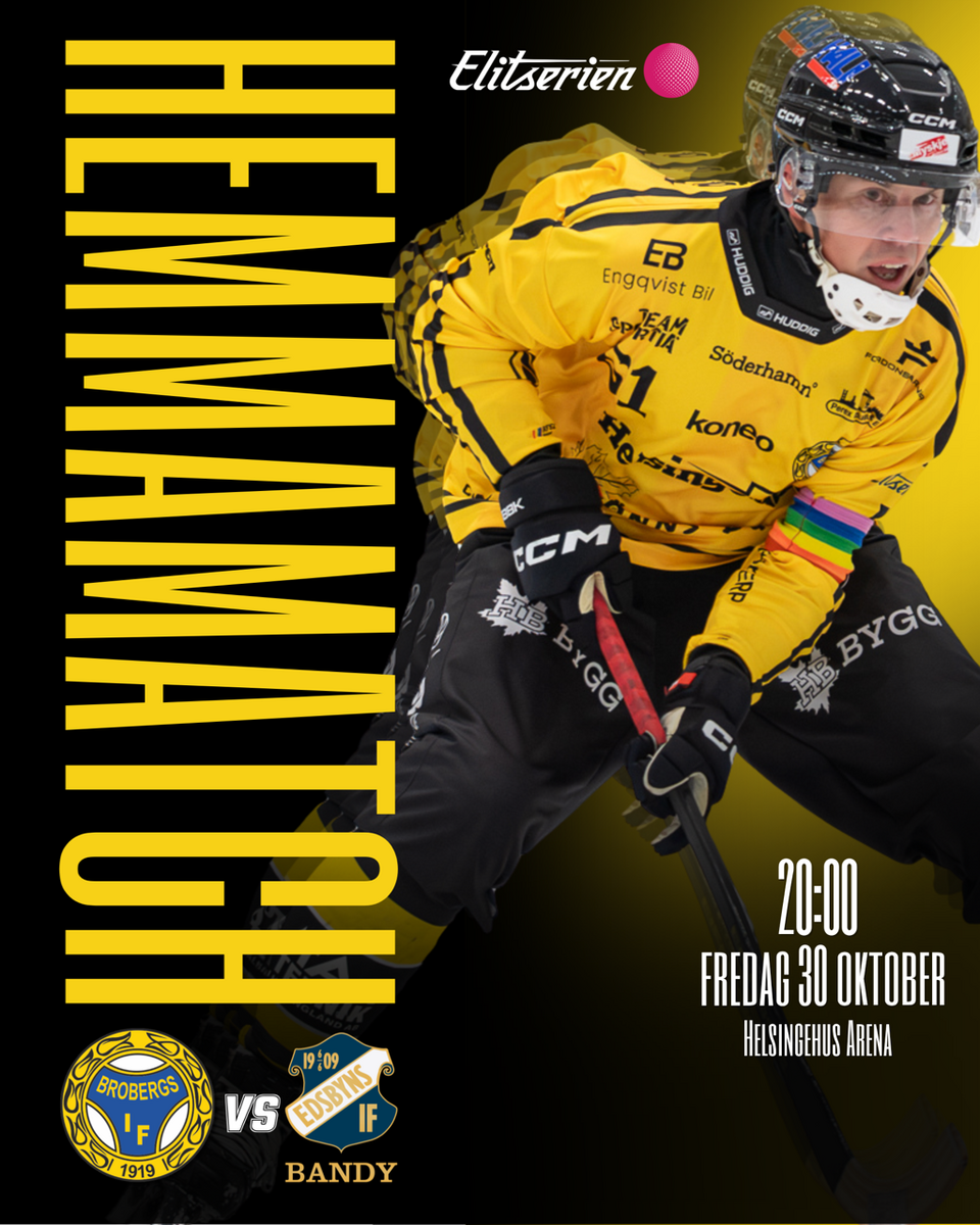 Event image Broberg/Söderhamn - Edsbyns IF/261030/Elitserien Bandy