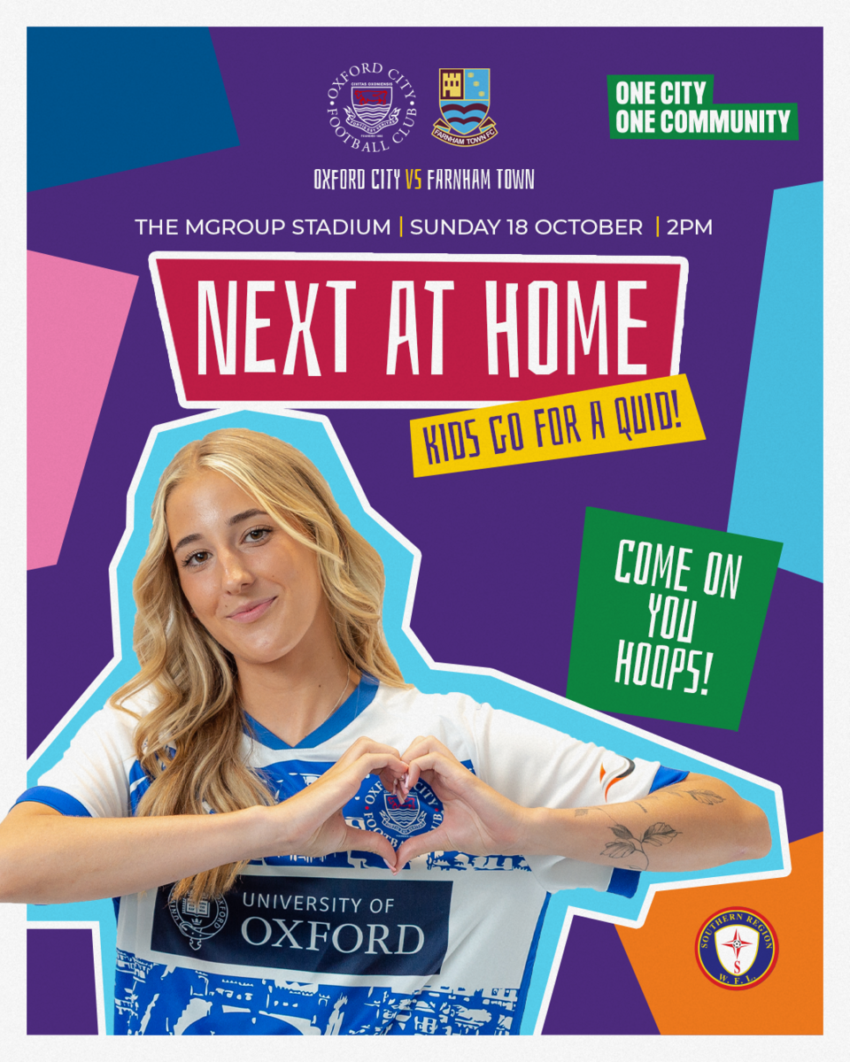 Event image SRWFL | Oxford City vs Farnham Town