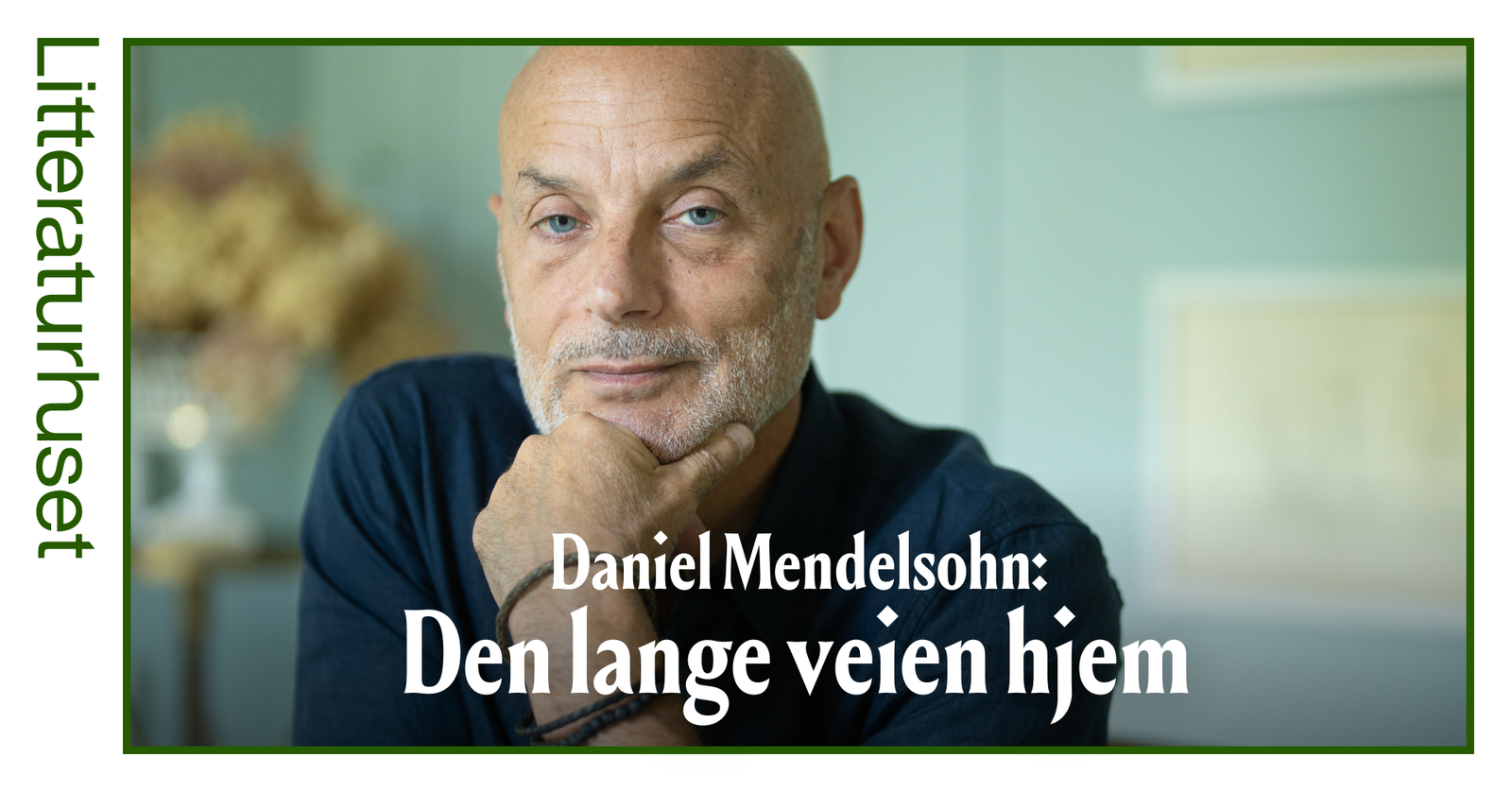 Event image Daniel Mendelsohn: Den lange veien hjem / The Long Way Home