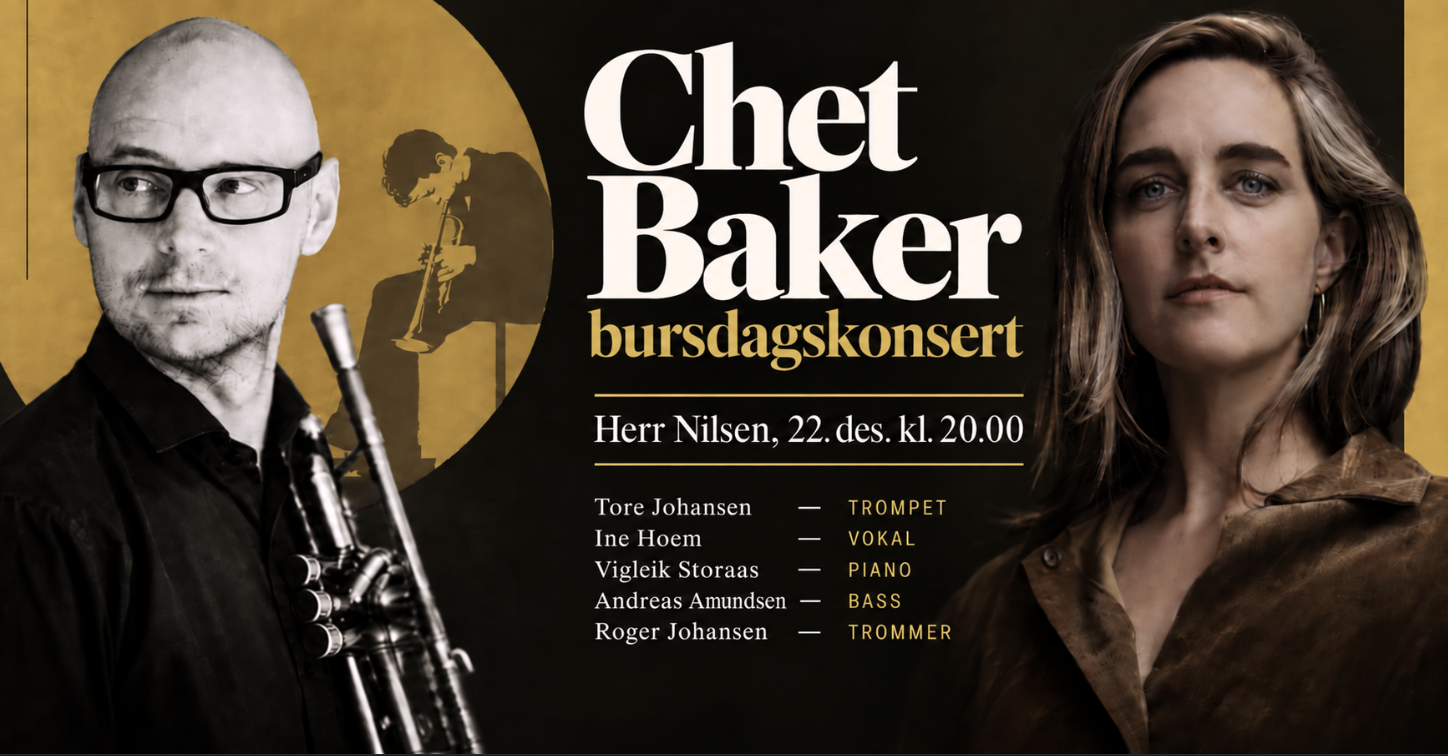 Event image Bursdagskonsert for Chet Baker