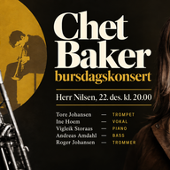 Event image Bursdagskonsert for Chet Baker