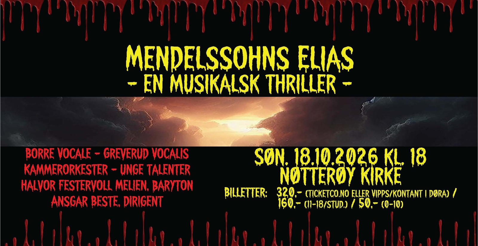 Event image Mendelssohns Elias - en musikalsk thriller