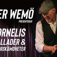 Event image CORNELIS BALLADER MED PETER WEMÖ - Fredagskveld på Kaffka 08.10. kl. 20