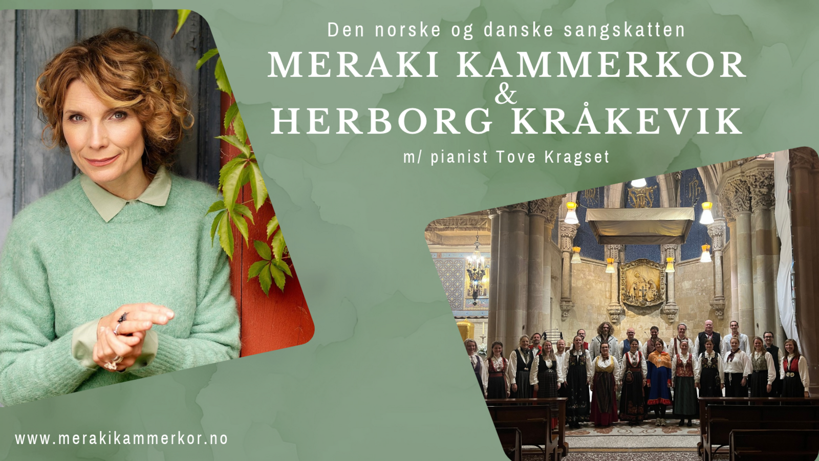 Event image Meraki Kammerkor & Herborg Kråkevik - Den norske og danske sangskatten