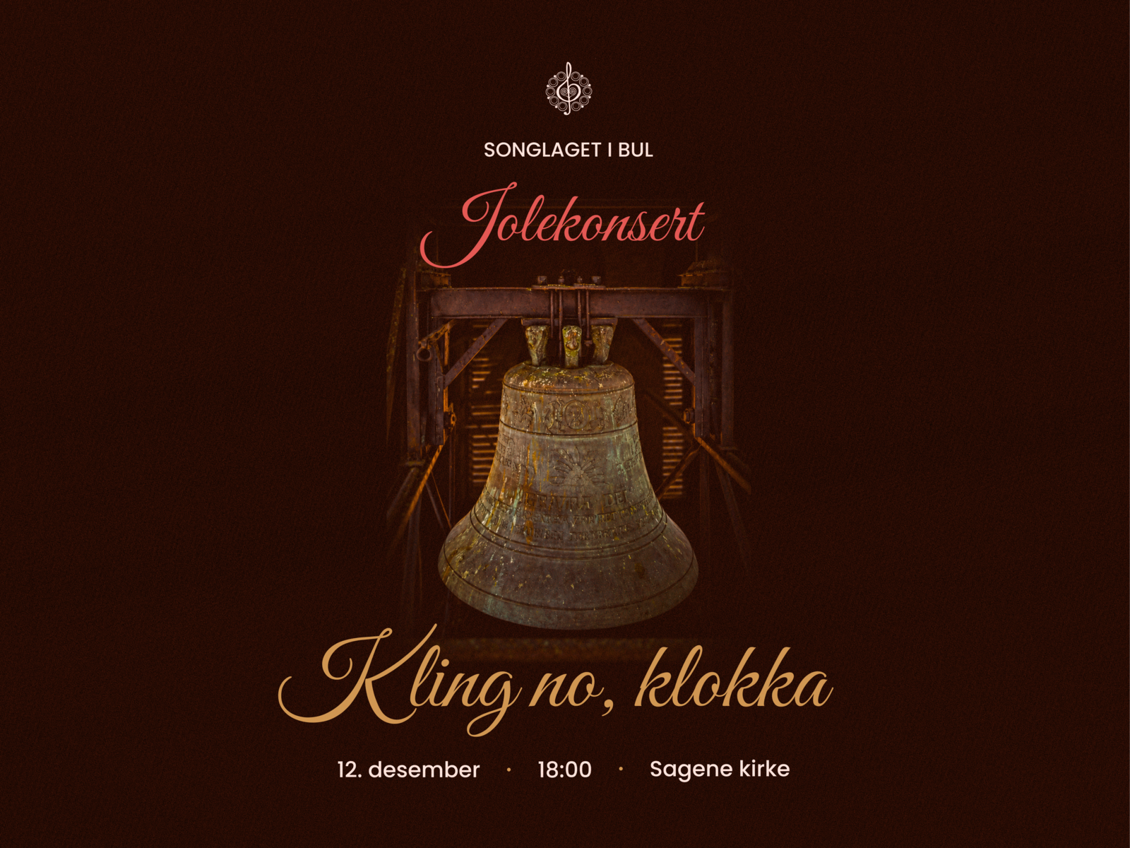 Event image Kling no, klokka – julekonsert med Songlaget i BUL