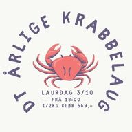 Event image Det [Å]rlege Krabbelaug - Verta av Krabbekongen Åge Østensen | Laurdag 3. Oktober 
