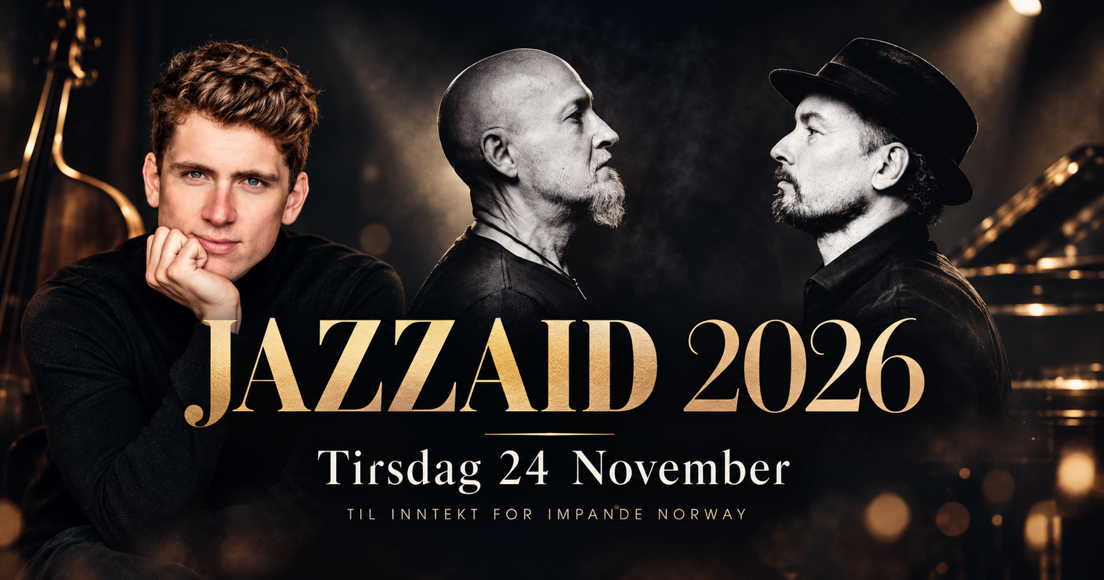 Event image JAZZAID 2026 - Lars Saabye Christensen & Steinar Raknes