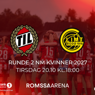 Event image NM Kvinner 2027, Runde 2: TIL Kvinner - Bodø/Glimt