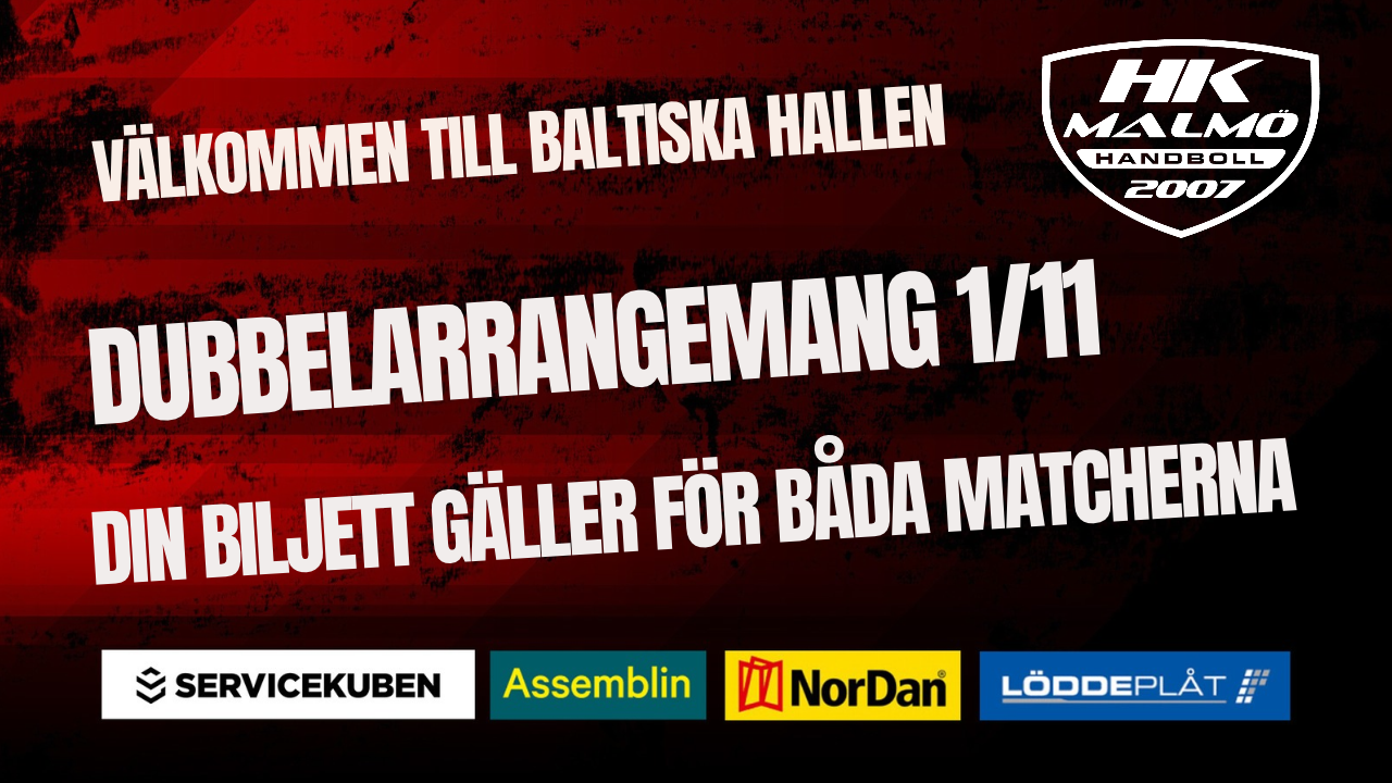 Event image HK Malmö- IFK Skövde HK Handbollsligan 2026-2027
