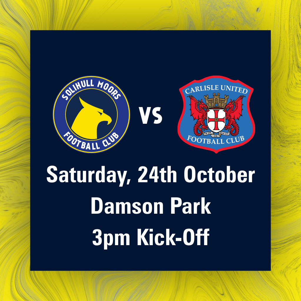 Event image Solihull Moors v Carlisle United