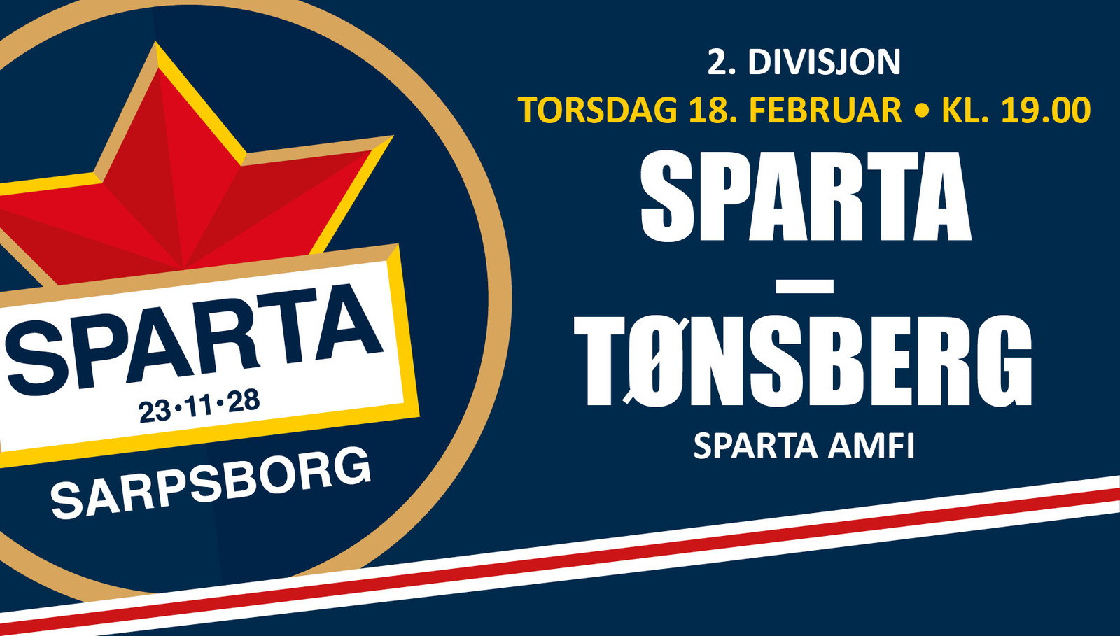 Event image IHK Sparta Sarpsborg - Tønsberg