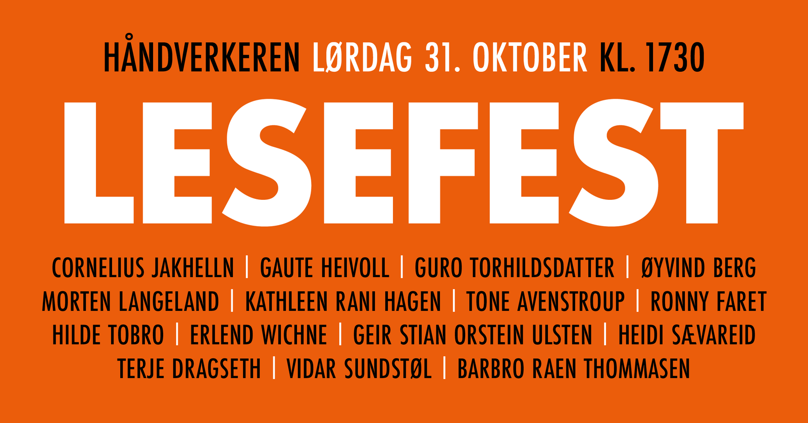 Event image Lesefest