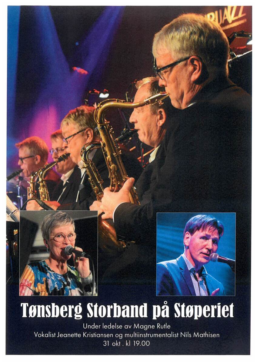 Event image Tønsberg Storband med Nils Mathisen