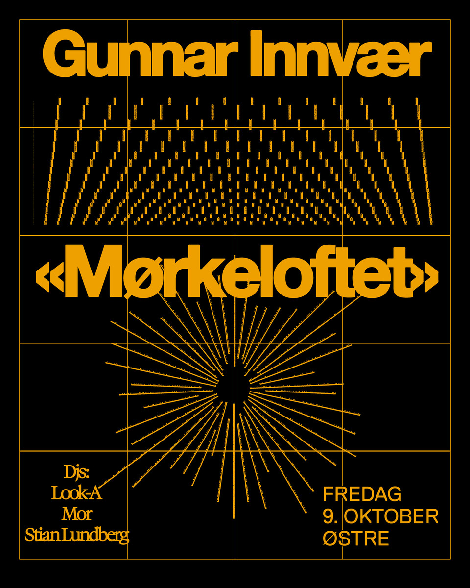 Event image Østre pres. Gunnar Innvær «Mørkeloftet» + Stian Lundberg, Look-A og MOR
