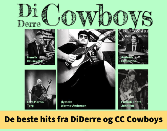 Event image Di Derre Cowboys // 12 februar // Cafe Magenta