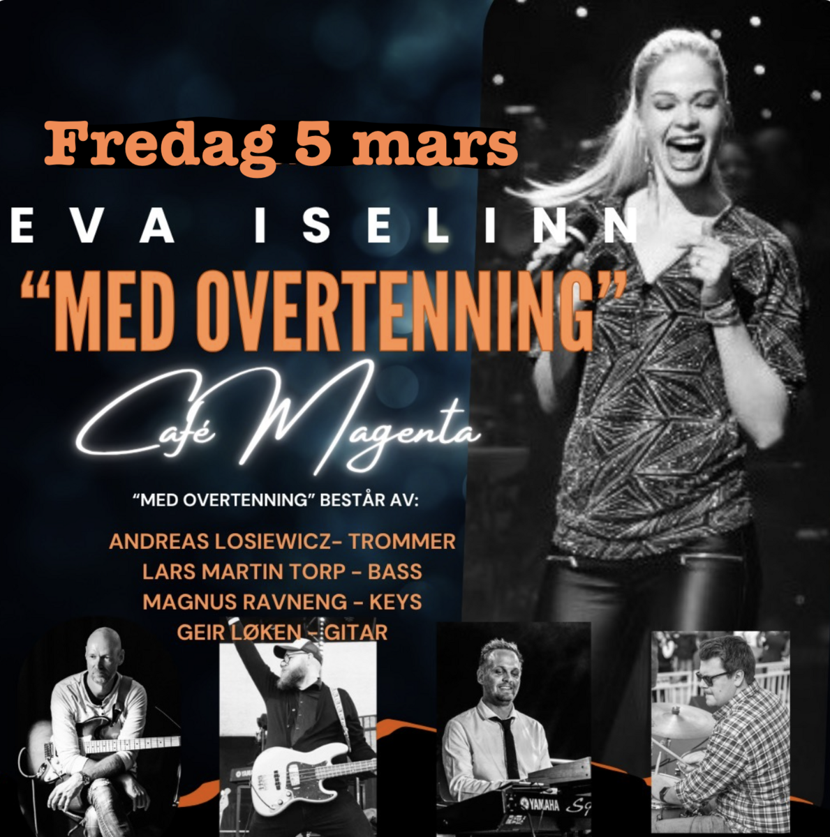 Event image Eva Iselinn "med overtenning" - mars 2027