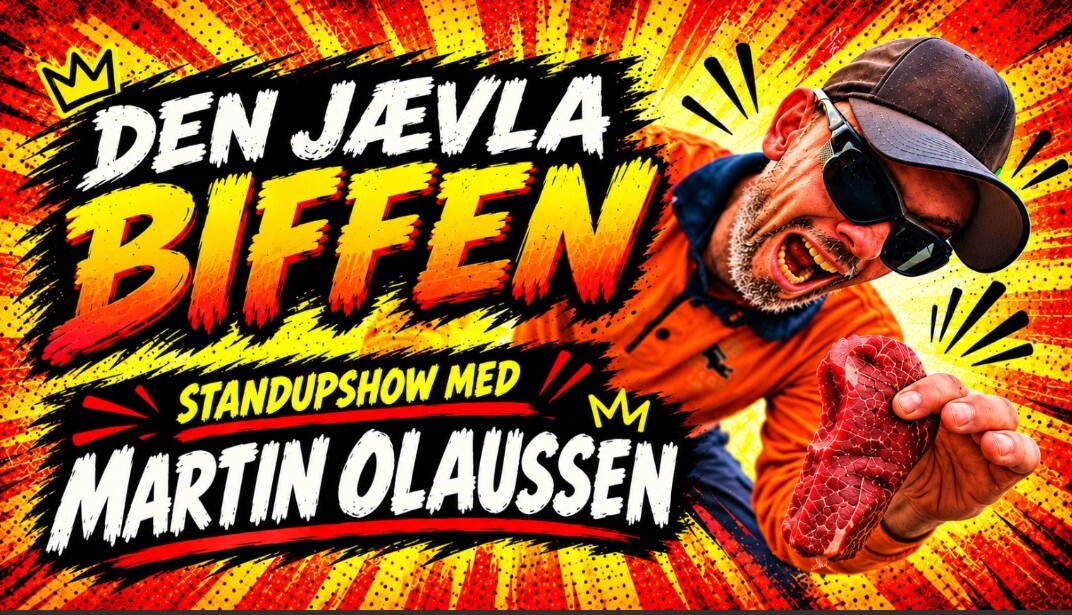 Event image Den jævla biffen - Martin Olaussen