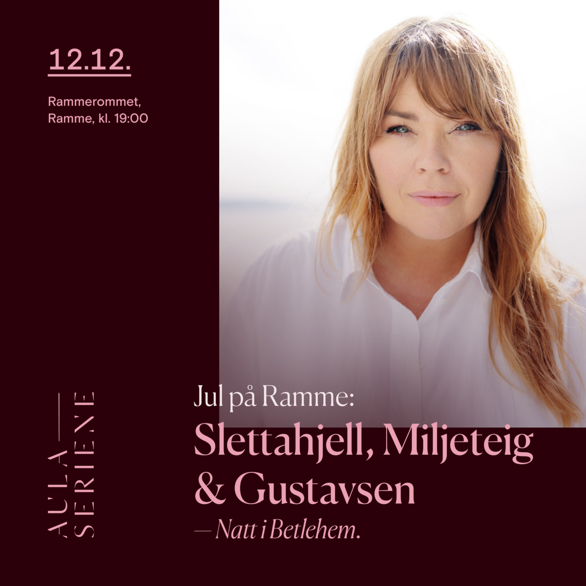 Event image Slettahjell, Miljeteig & Gustavsen: Natt i Betlehem