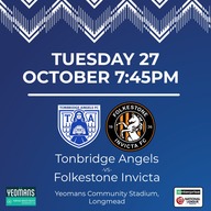 Event image Tonbridge Angels vs Folkestone Invicta