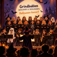 Event image Halloweenkonsert med Grindbakken skolekor og Grindbakken skoles musikkorps